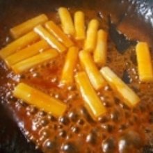 コチュジャンで トッポッギ 子供でも大丈夫な レシピ 作り方 By ドキンちゃん0298 楽天レシピ